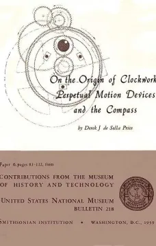 On the Origin of Clockwork, Perpetual Motion Devices, and the Compass
