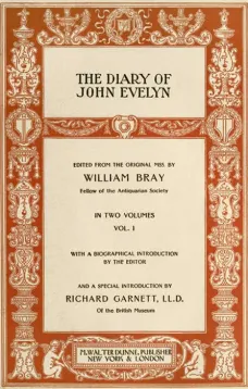 The Diary of John Evelyn (Vol 1 of 2)