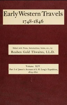 James's Account of S. H. Long's Expedition, 1819-1820, part 1