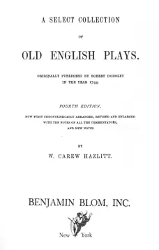 A Select Collection of Old English Plays, Volume 5