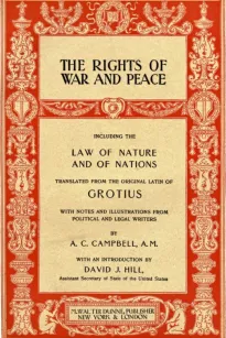 The Rights of War and Peace