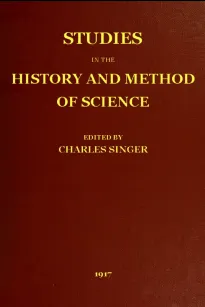 Studies in the History and Method of Science