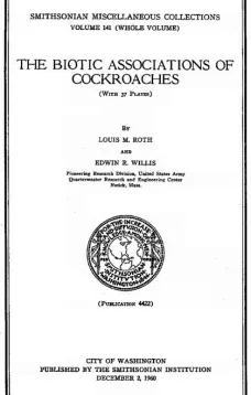 The Biotic Associations of Cockroaches