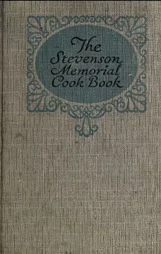 Stevenson Memorial Cook Book