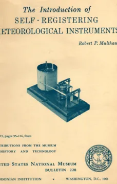 The Introduction of Self-Registering Meteorological Instruments