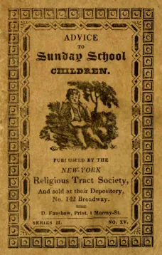 Advice to Sunday School Children