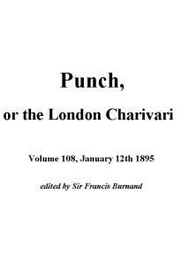 Punch, or the London Charivari, January 12th, 1895