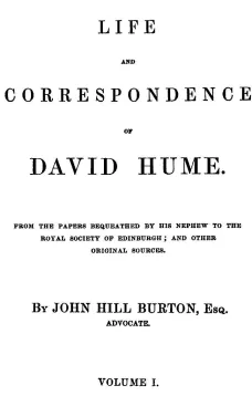 Life and Correspondence of David Hume, Volume I (of 2)
