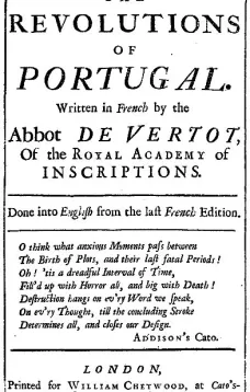 The Revolutions of Portugal