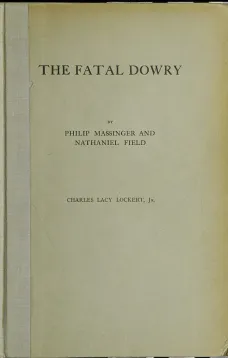 The Fatal Dowry