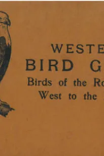 Western Bird Guide
Birds of the Rockies and West to the Pacific