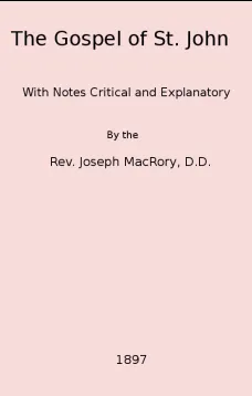 The Gospel of St. John