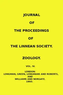 The Journal of the Proceedings of the Linnean Society - Vol. 4