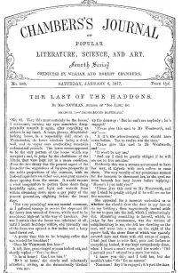 Chambers's Journal of Popular Literature, Science, and Art, No. 680
January 6, 1877