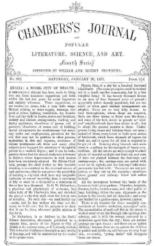 Chambers's Journal of Popular Literature, Science, and Art, No. 682
January 20, 1877.
