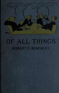 Of All Things