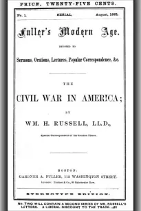 The Civil War in America
Fuller's Modern Age, August 1861
