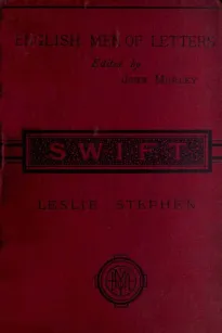 Swift
English Men of Letters Series