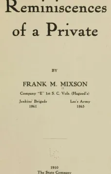 Reminiscences of a Private