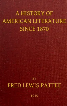 A History of American Literature Since 1870