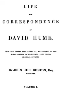 Life and Correspondence of David Hume, Volume I (of 2)