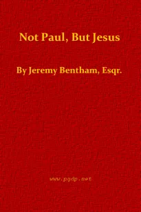 Not Paul, But Jesus