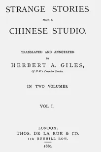 Strange Stories from a Chinese Studio, Vol. 1 (of 2)