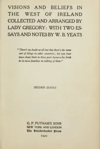 Visions and Beliefs in the West of Ireland, Second Series