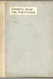 Sonnets from the Portuguese