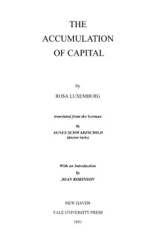 The Accumulation of Capital