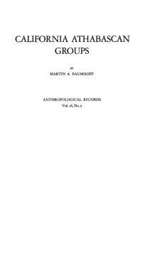 California Athabascan Groups
