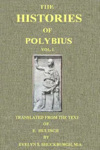 The Histories of Polybius, Vol. I (of 2)