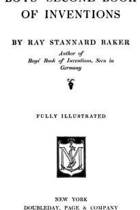 Boys' Second Book of Inventions