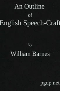 An Outline of English Speech-craft