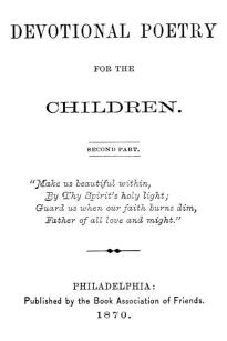 Devotional Poetry for the Children
Second Part