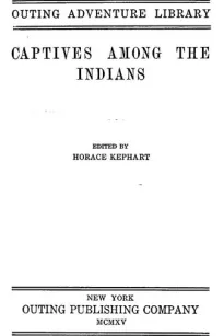 Captives Among the Indians