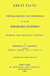 Great Facts
A Popular History and Description of the Most Remarkable
Inventions During the Present Century