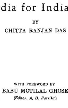 India for Indians
Enlarged Edition