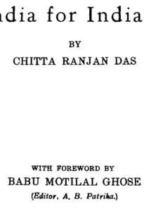 India for Indians
Enlarged Edition