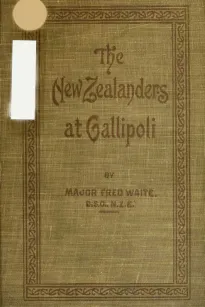 New Zealanders at Gallipoli